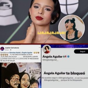¡Guerra de memes! Ángela Aguilar silencia a caricaturista regio