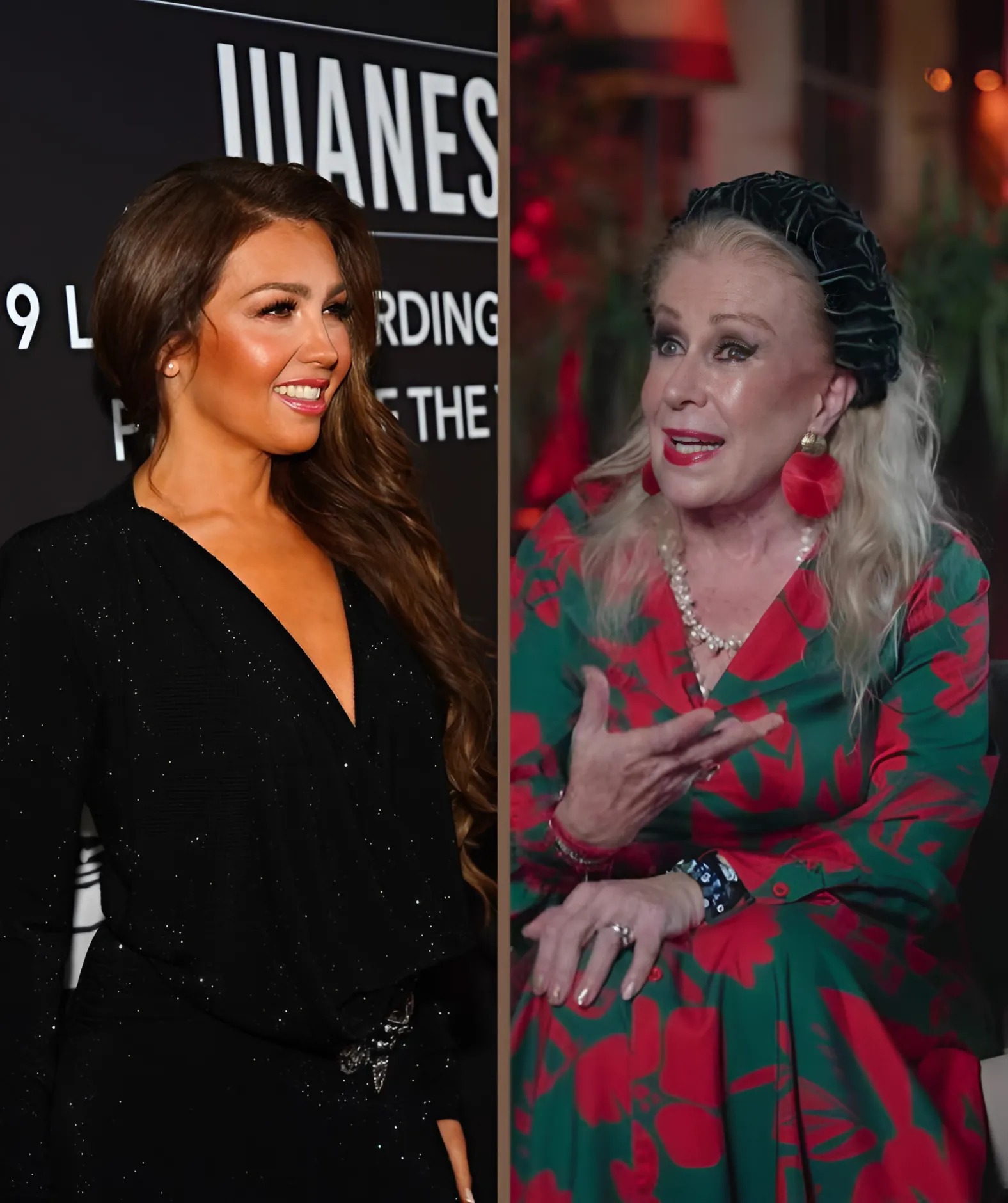 La Distancia Entre Thalía y Laura Zapata: Una Relación Tensa