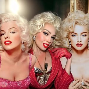 La transformación de Thalía: De lejos parece Madonna, de cerca luce como Marilyn Monroe